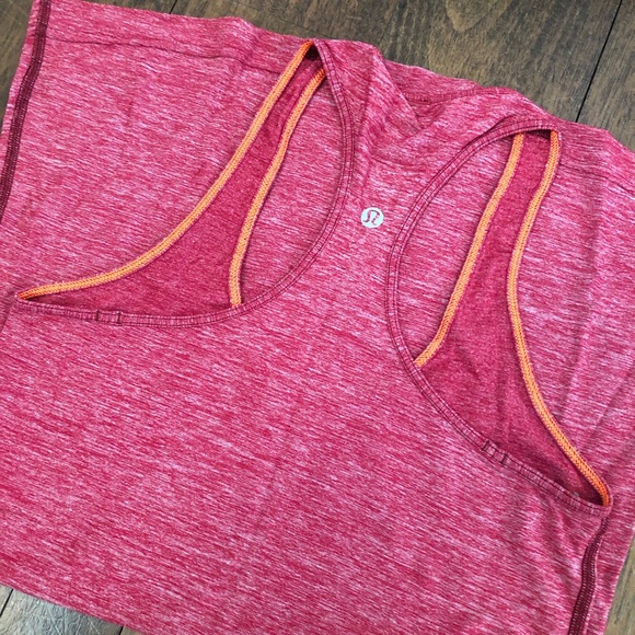 Lululemon Cool Racerback Red - Picture 1 of 2